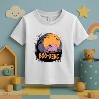 Moo Deng Halloween Boo Deng Halloween Toddler T-Shirt thumb 3