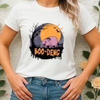 Moo Deng Halloween Boo Deng Halloween Women's T-Shirt thumb 2