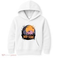 Moo Deng Halloween Boo Deng Halloween Kids Hoodie thumb 0