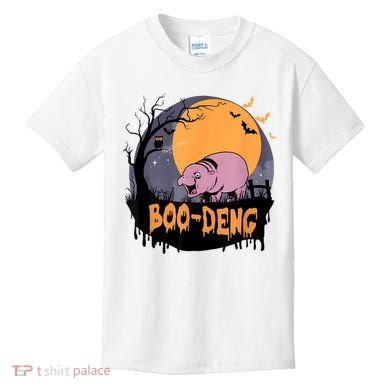 Moo Deng Halloween Boo Deng Halloween Kids T-Shirt