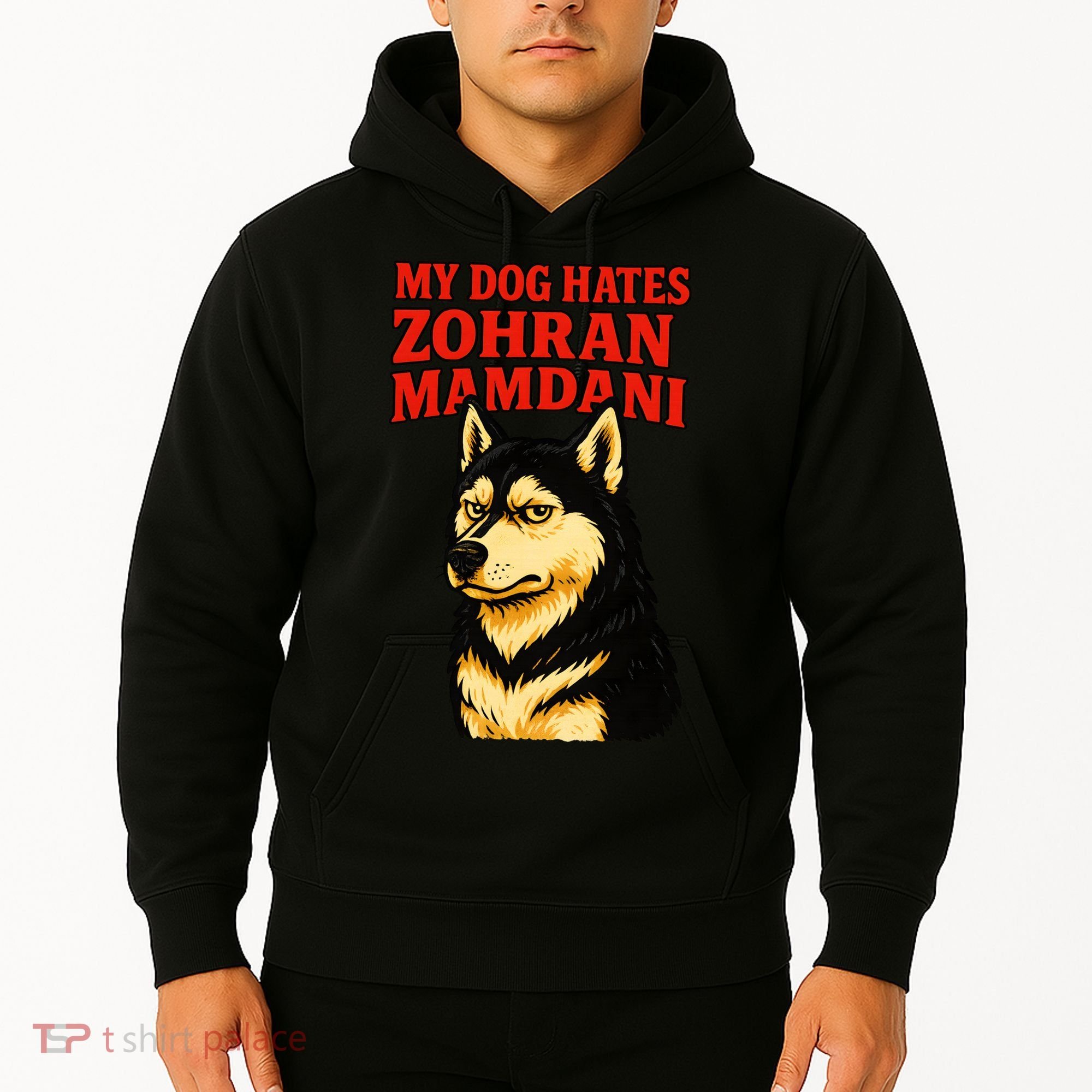 My Dog Hates Zohran Mamdani Hoodie