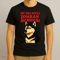 My Dog Hates Zohran Mamdani T-Shirt thumb 3