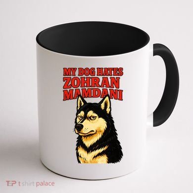 My Dog Hates Zohran Mamdani Coffee Mug back