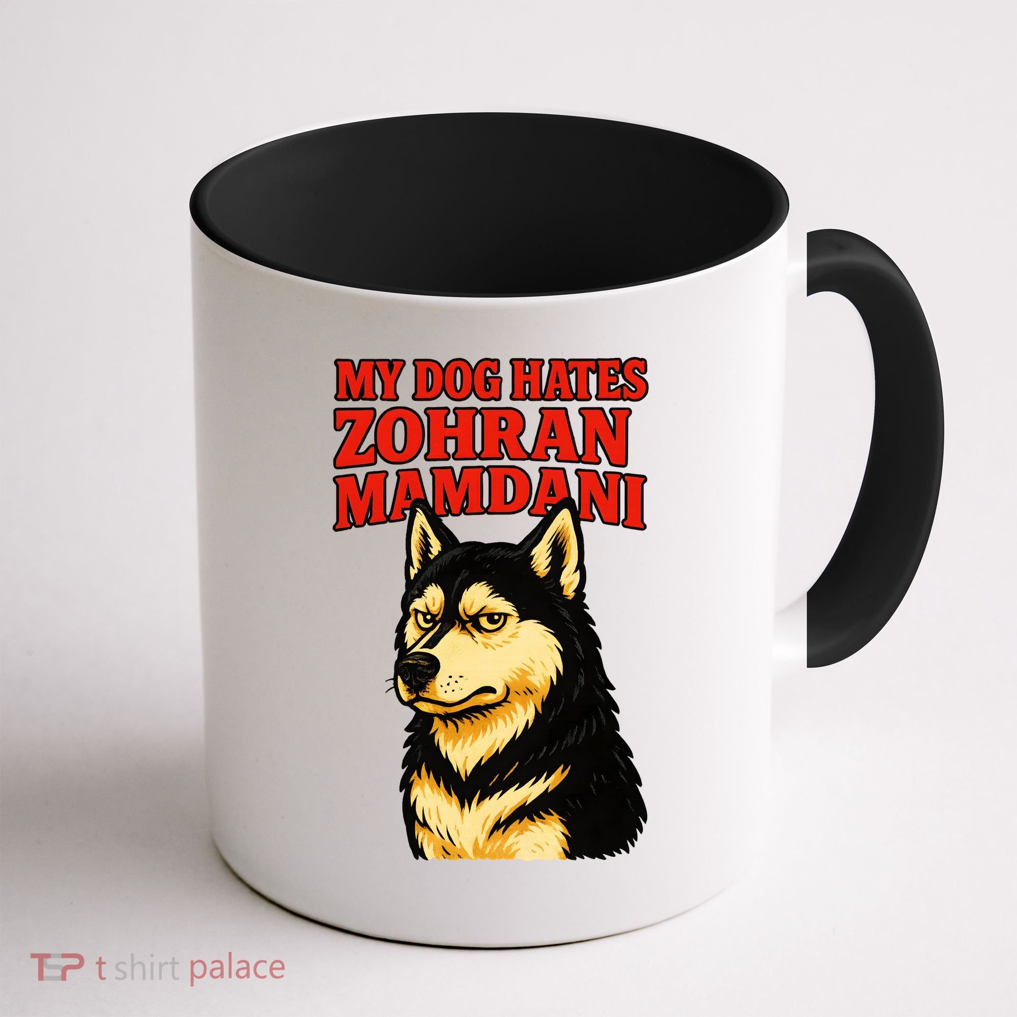 My Dog Hates Zohran Mamdani Coffee Mug