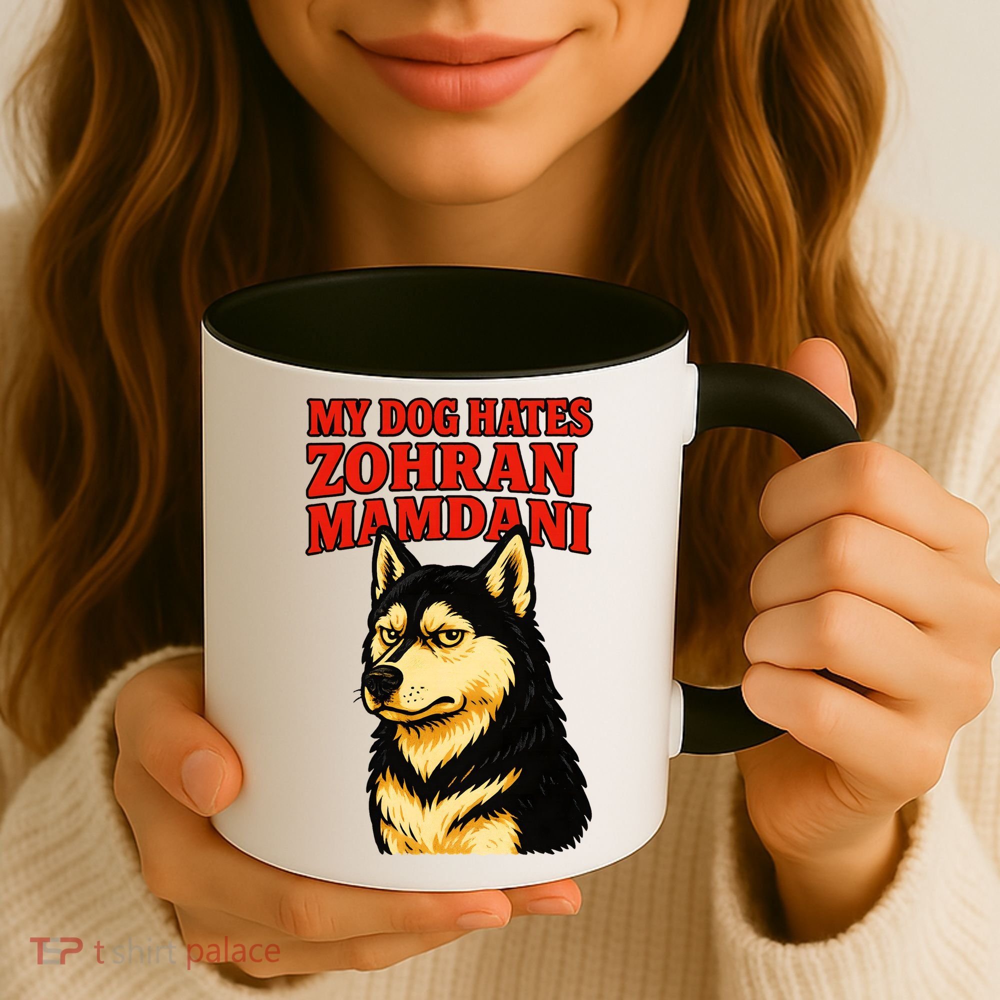 My Dog Hates Zohran Mamdani Coffee Mug