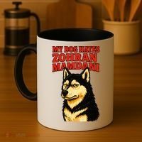 My Dog Hates Zohran Mamdani Coffee Mug thumb 4