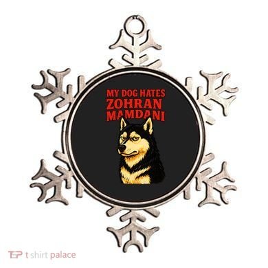 My Dog Hates Zohran Mamdani Ornament