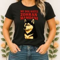 My Dog Hates Zohran Mamdani Women's T-Shirt thumb 2