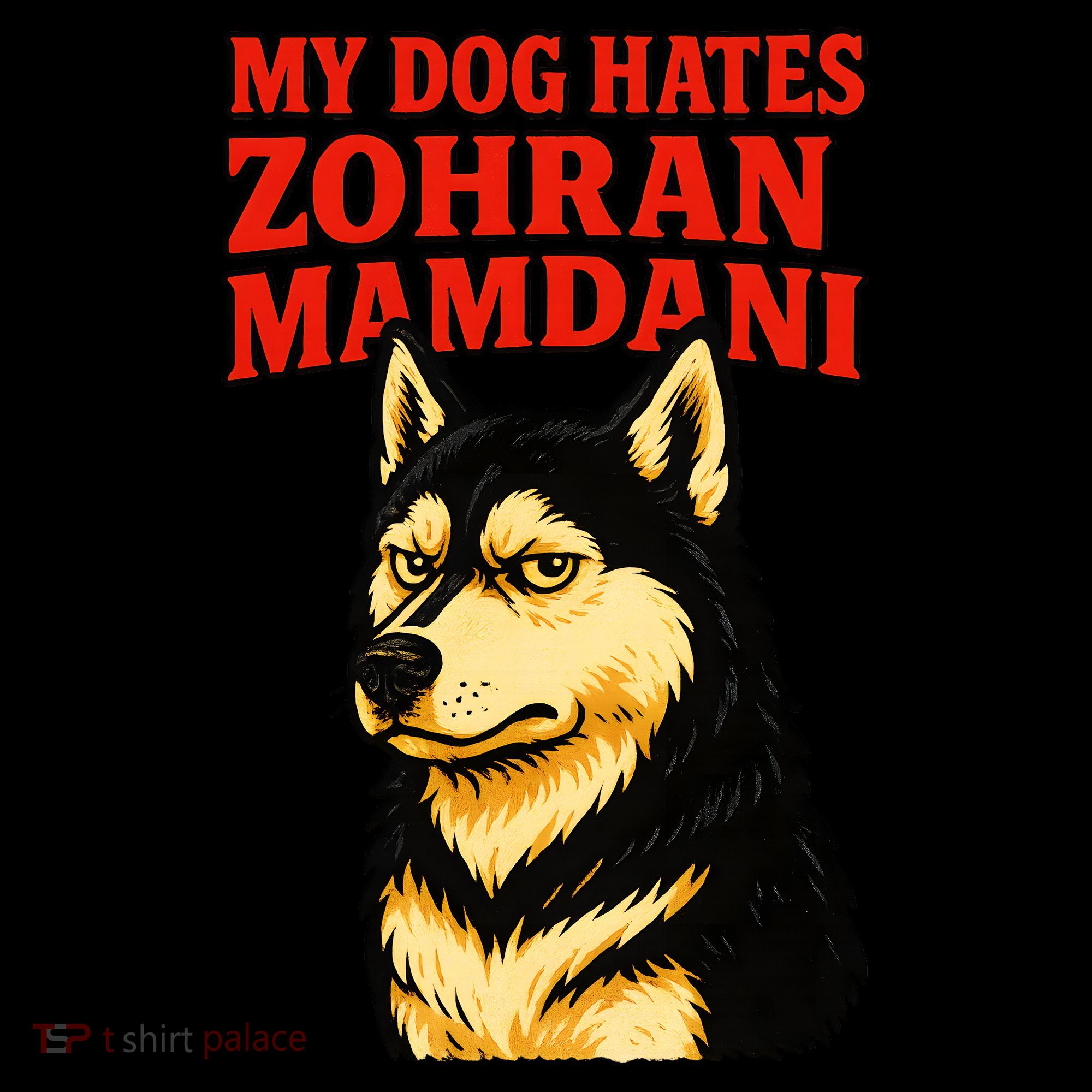 My Dog Hates Zohran Mamdani Women's T-Shirt