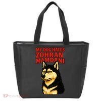 My Dog Hates Zohran Mamdani Tote Bag thumb 0
