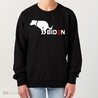 My Dog Hates Biden Funny Anti Biden Women's Sweatshirt thumb 0