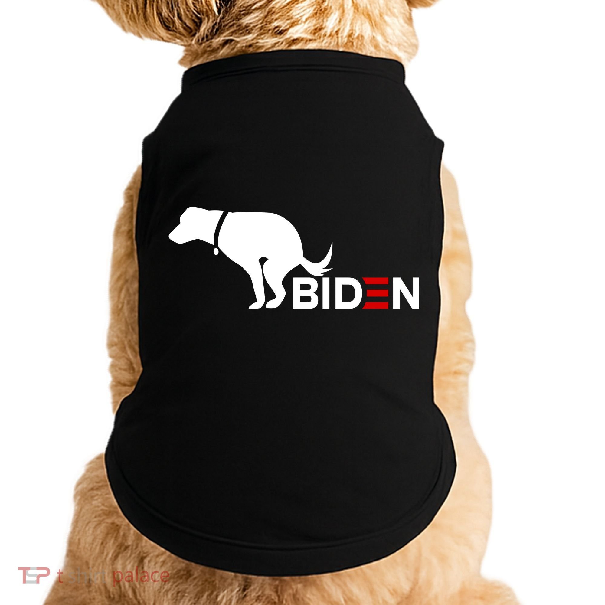 My Dog Hates Biden Funny Anti Biden Doggie Tank
