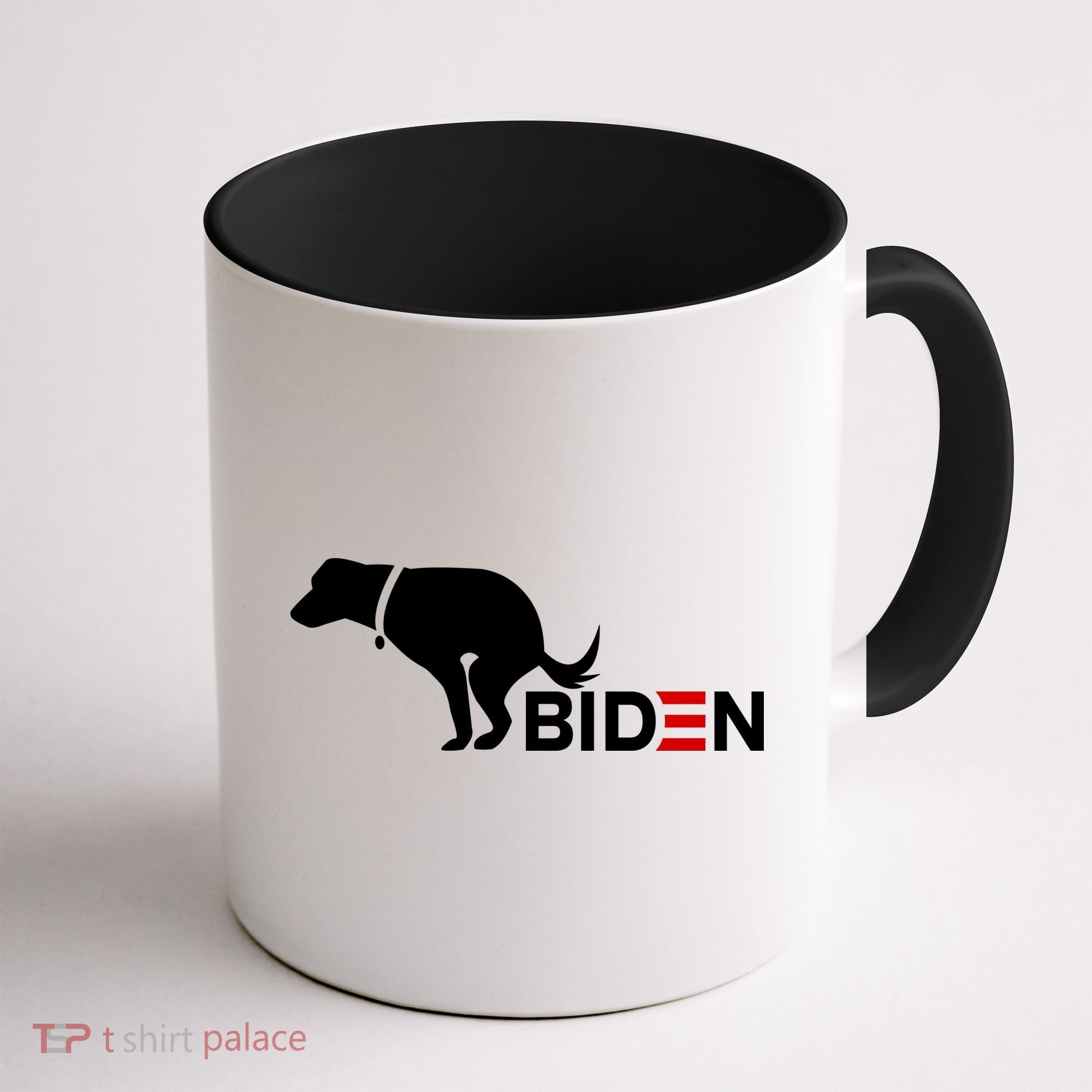 My Dog Hates Biden Funny Anti Biden Coffee Mug