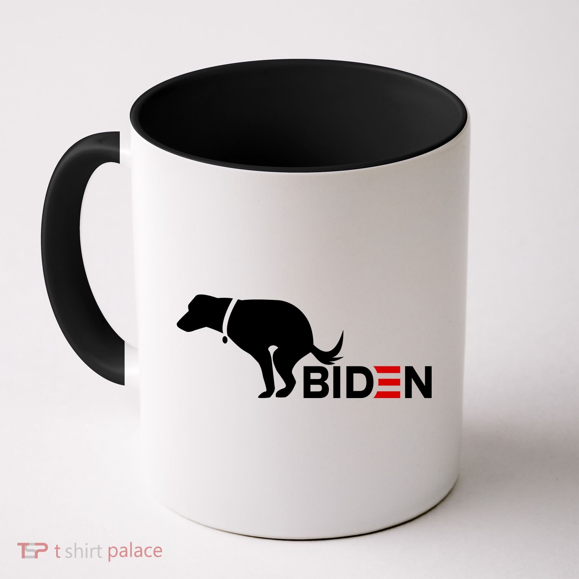 My Dog Hates Biden Funny Anti Biden Coffee Mug