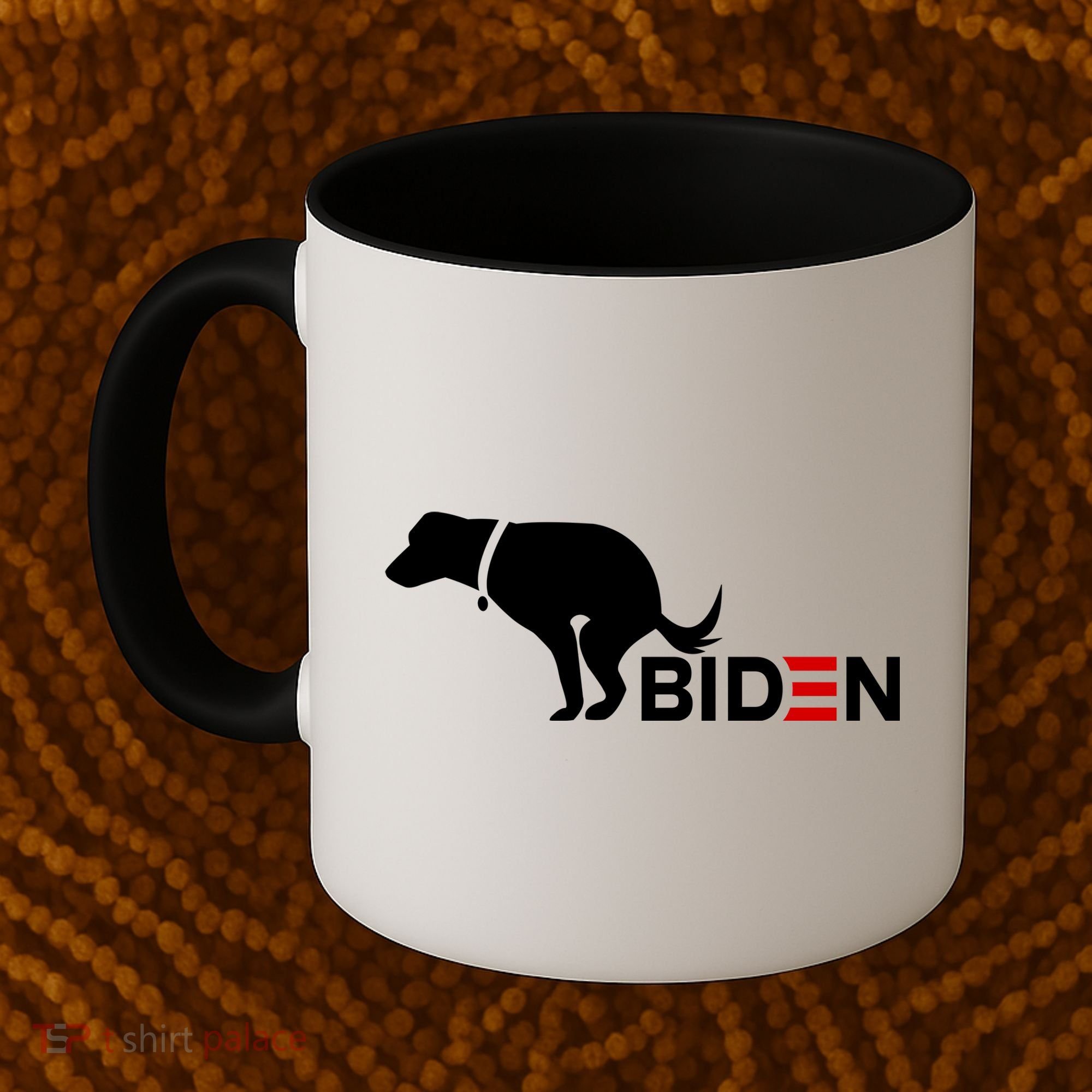 My Dog Hates Biden Funny Anti Biden Coffee Mug