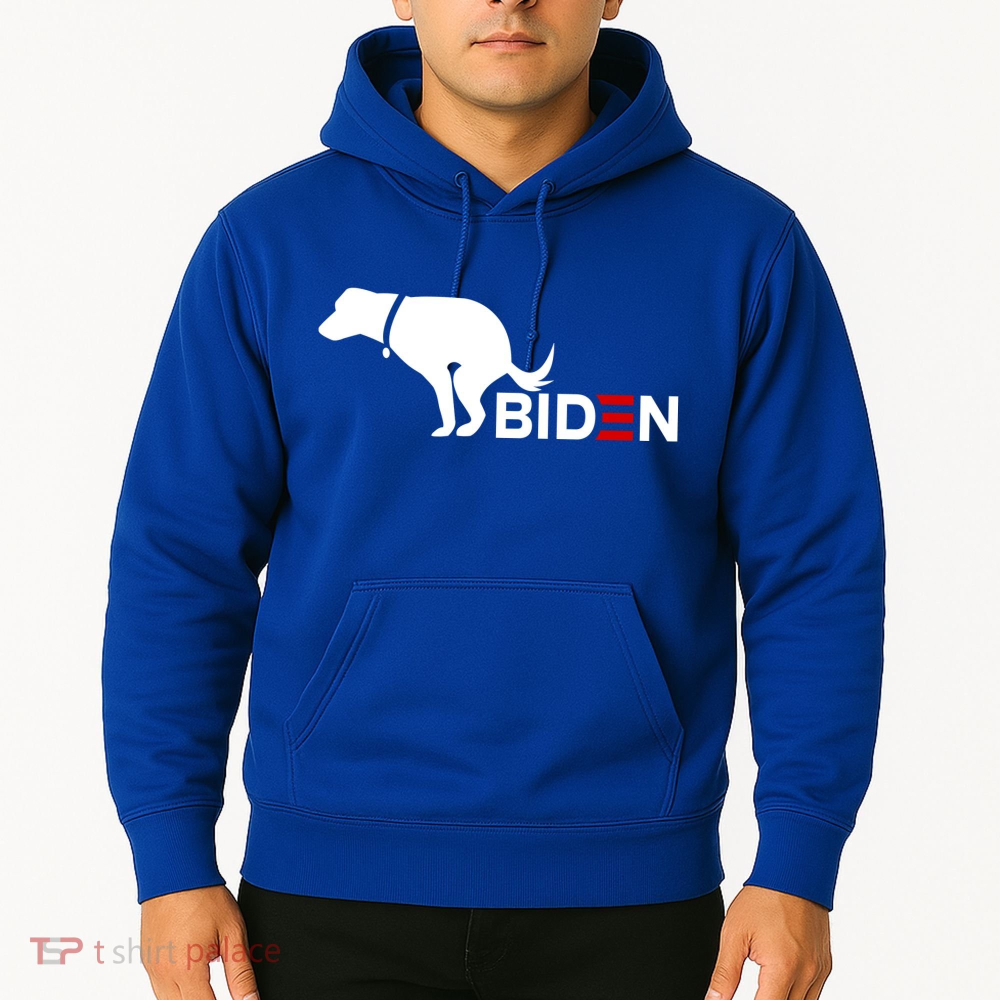 My Dog Hates Biden Funny Anti Biden Hoodie