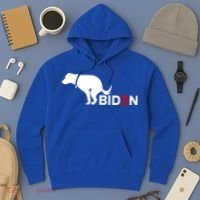 My Dog Hates Biden Funny Anti Biden Hoodie thumb 3