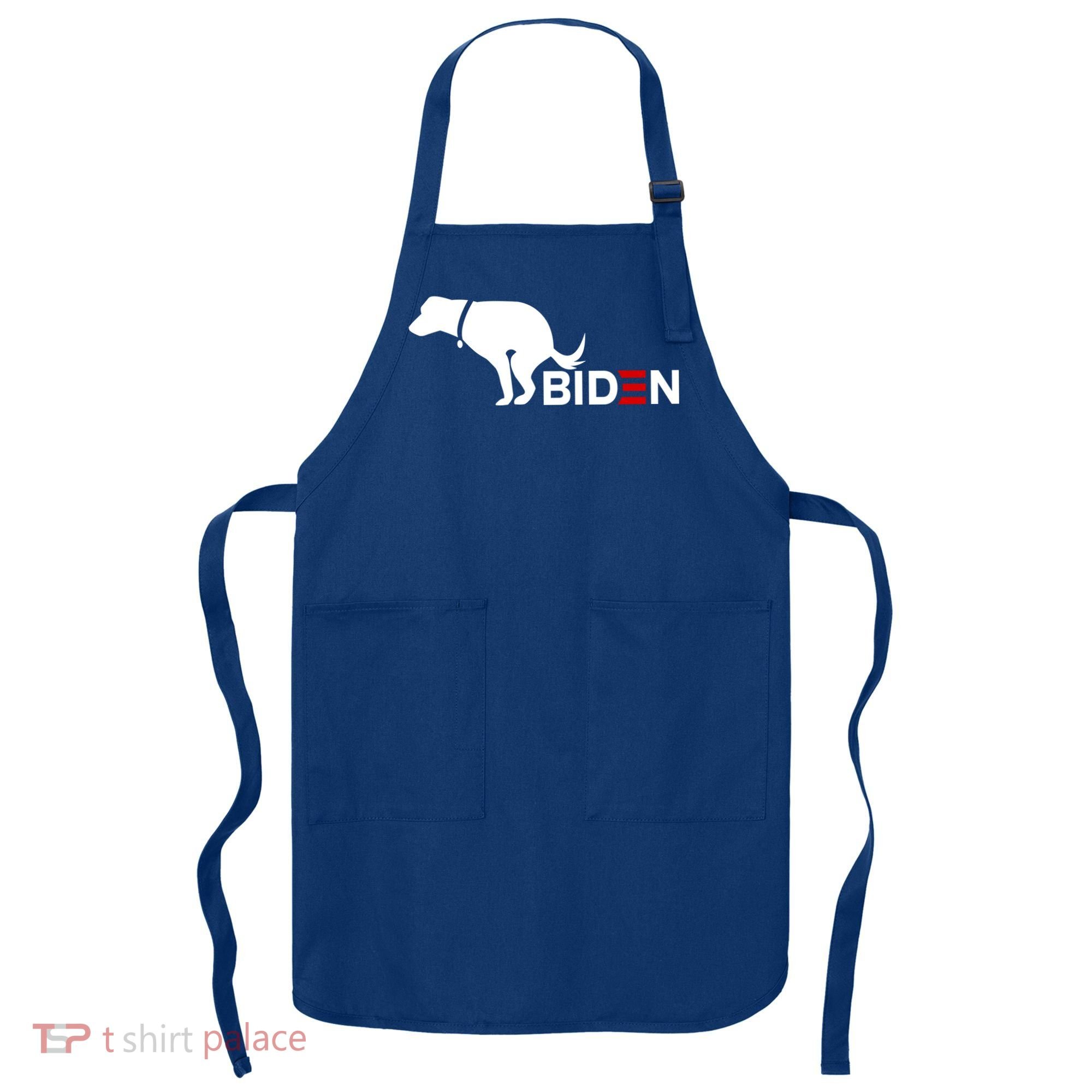 My Dog Hates Biden Funny Anti Biden Apron
