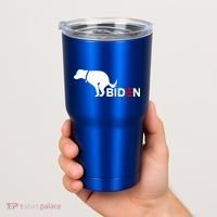 My Dog Hates Biden Funny Anti Biden Tumbler thumb 2