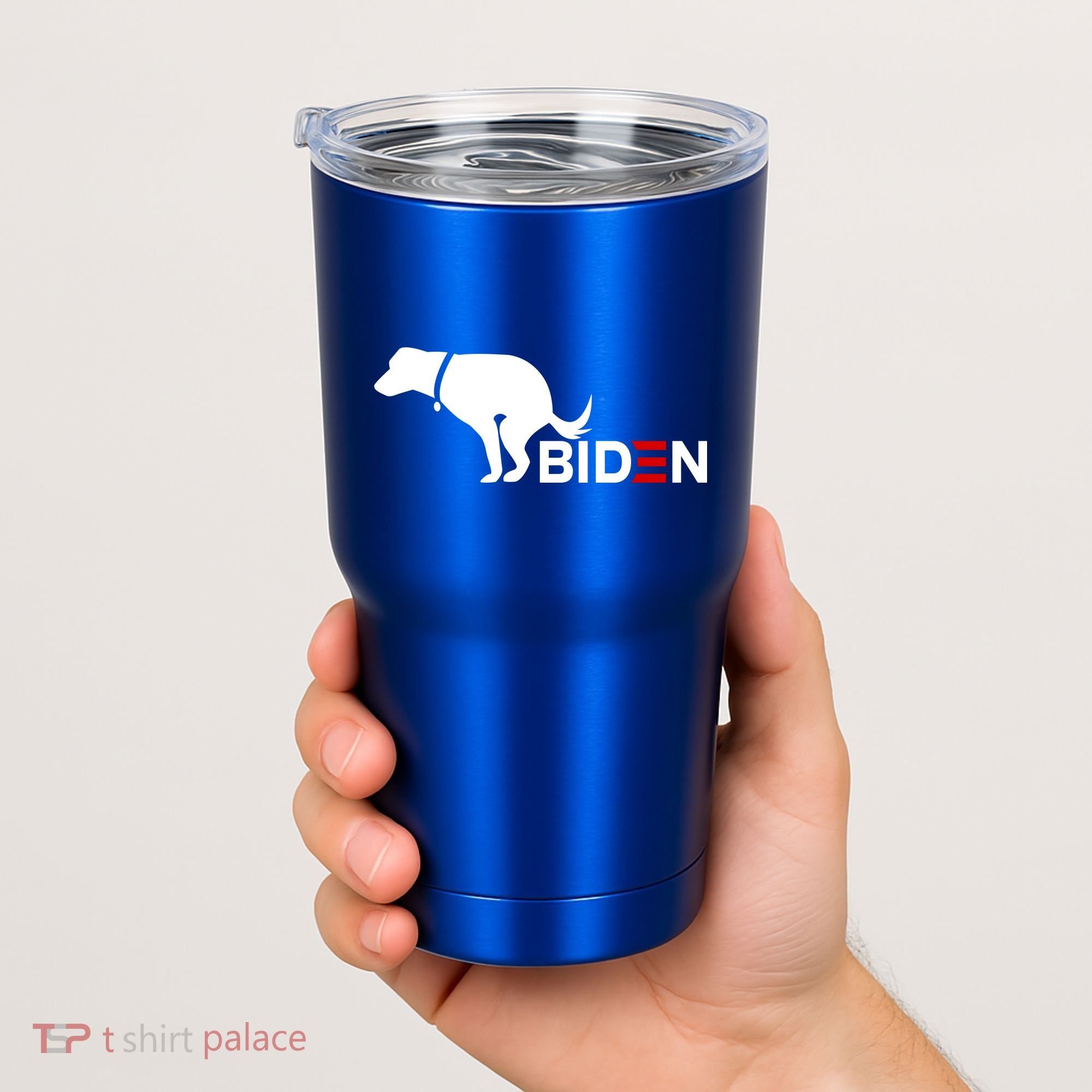 My Dog Hates Biden Funny Anti Biden Tumbler