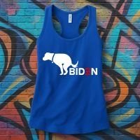 My Dog Hates Biden Funny Anti Biden Women's Tank Top thumb 3