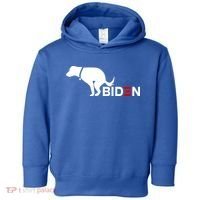 My Dog Hates Biden Funny Anti Biden Toddler Hoodie thumb 0