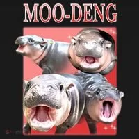 Moo Deng Hippo Meme Funny Bucket Hat thumb 4