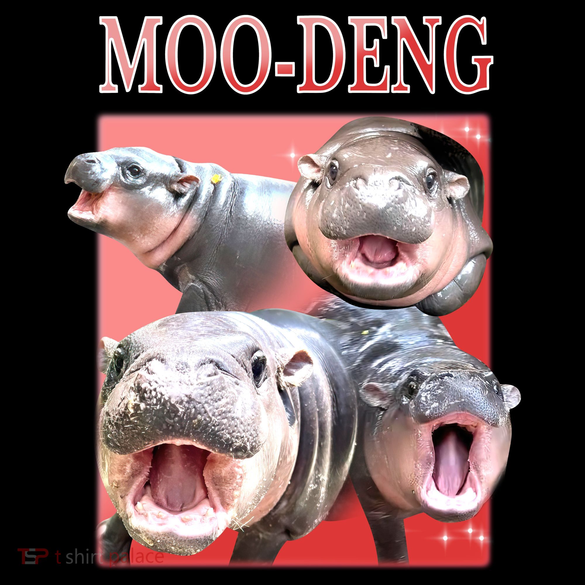 Moo Deng Hippo Meme Funny Visor