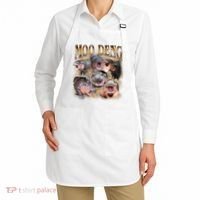 Moo Deng Hippo Meme Funny Animal Apron thumb 2