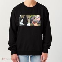 Moo Deng Hippo And Baby Penguin Pesto Women's Sweatshirt thumb 0