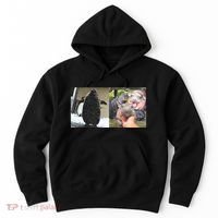 Moo Deng Hippo And Baby Penguin Pesto Hoodie thumb 0