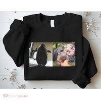 Moo Deng Hippo And Baby Penguin Pesto Sweatshirt thumb 2