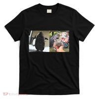 Moo Deng Hippo And Baby Penguin Pesto T-Shirt thumb 0