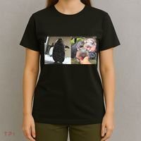 Moo Deng Hippo And Baby Penguin Pesto T-Shirt thumb 4
