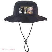 Moo Deng Hippo And Baby Penguin Pesto Bucket Hat thumb 0