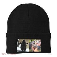 Moo Deng Hippo And Baby Penguin Pesto Beanie thumb 0