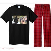 Moo Deng Hippo And Baby Penguin Pesto Pajama Set thumb 0