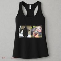 Moo Deng Hippo And Baby Penguin Pesto Women's Tank Top thumb 3