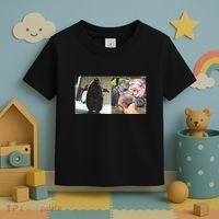 Moo Deng Hippo And Baby Penguin Pesto Toddler T-Shirt thumb 3