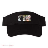 Moo Deng Hippo And Baby Penguin Pesto Visor thumb 0