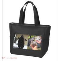 Moo Deng Hippo And Baby Penguin Pesto Tote Bag thumb 3