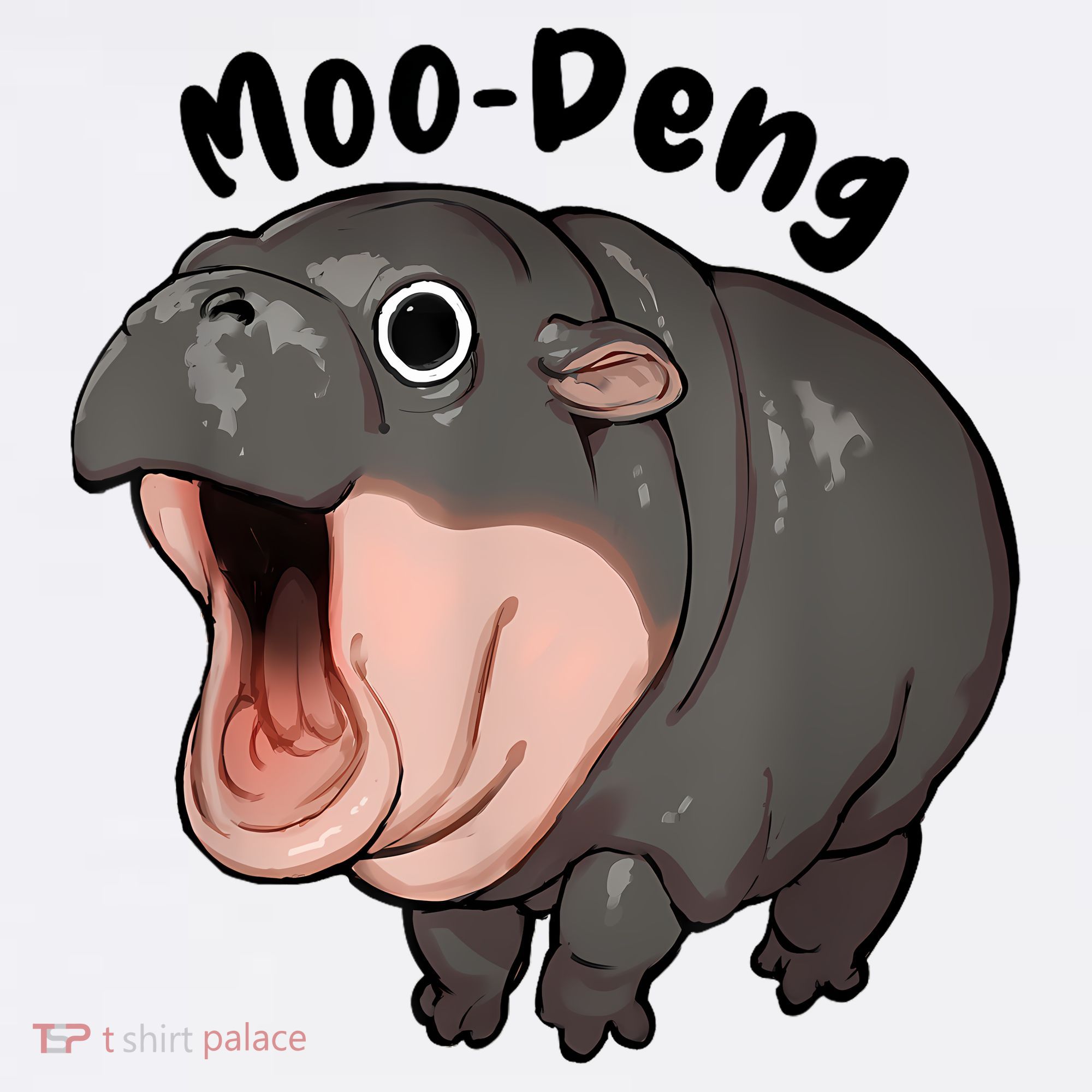 Moo Deng Hippo Baby Pigmy Hippopotamus Zoo Family Sweatshirt