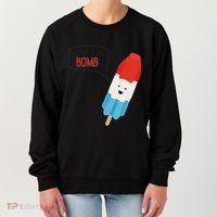 My Dad Is The Bomb Pop Funny Icecream Popsicle Summer Women's Sweatshirt thumb 0