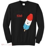 My Dad Is The Bomb Pop Funny Icecream Popsicle Summer Sweatshirt thumb 0