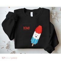 My Dad Is The Bomb Pop Funny Icecream Popsicle Summer Sweatshirt thumb 2
