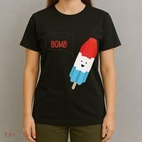 My Dad Is The Bomb Pop Funny Icecream Popsicle Summer T-Shirt thumb 4