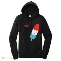 My Dad Is The Bomb Pop Funny Icecream Popsicle Summer Women's Hoodie thumb 0