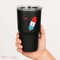 My Dad Is The Bomb Pop Funny Icecream Popsicle Summer Tumbler thumb 2