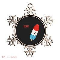 My Dad Is The Bomb Pop Funny Icecream Popsicle Summer Ornament thumb 0