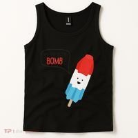 My Dad Is The Bomb Pop Funny Icecream Popsicle Summer Tank Top thumb 2